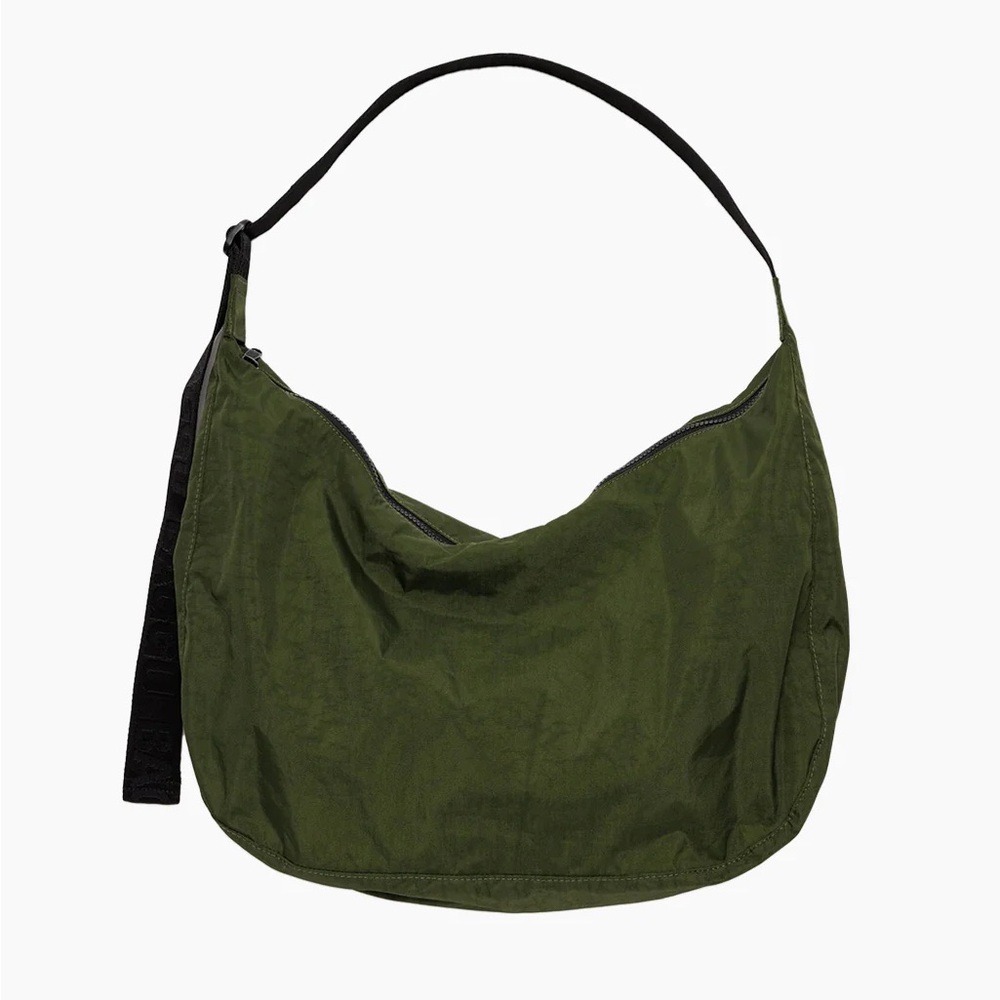Baggu Large Nylon Crescent Bag - Bay Laurel